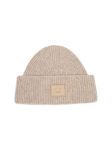Acne Studios Men's Pana Rib-Knit Beanie | Thumbnail 1 Acne Studios Men's Pana Rib-Knit Beanie | Thumbnail 1