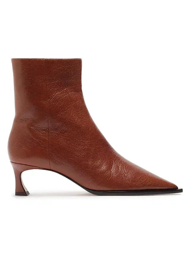Alexandre Birman Women's Myra 50MM Leather Ankle Boots - Espresso