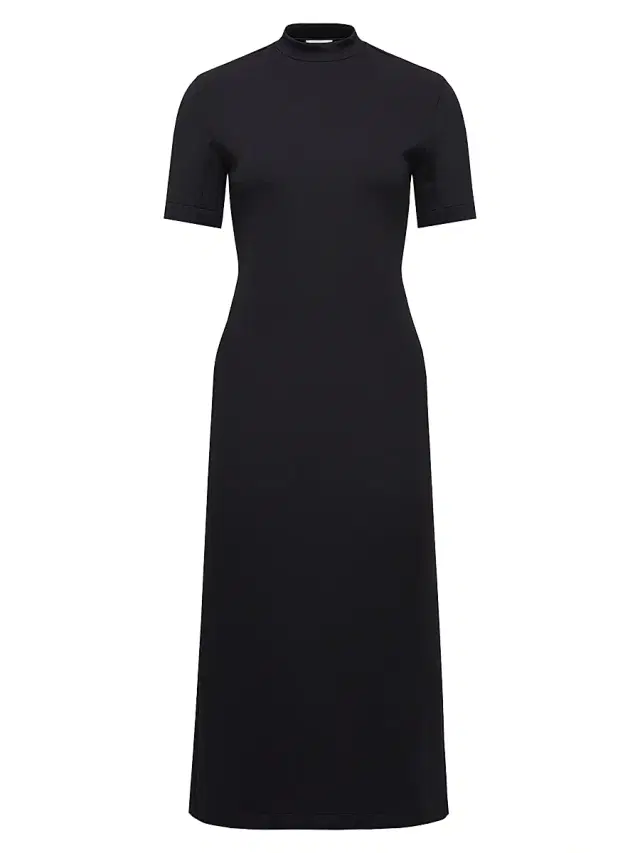 Moncler Genius Women's Moncler x EE72 by Edward Enninful Dress in Neoprene - Black