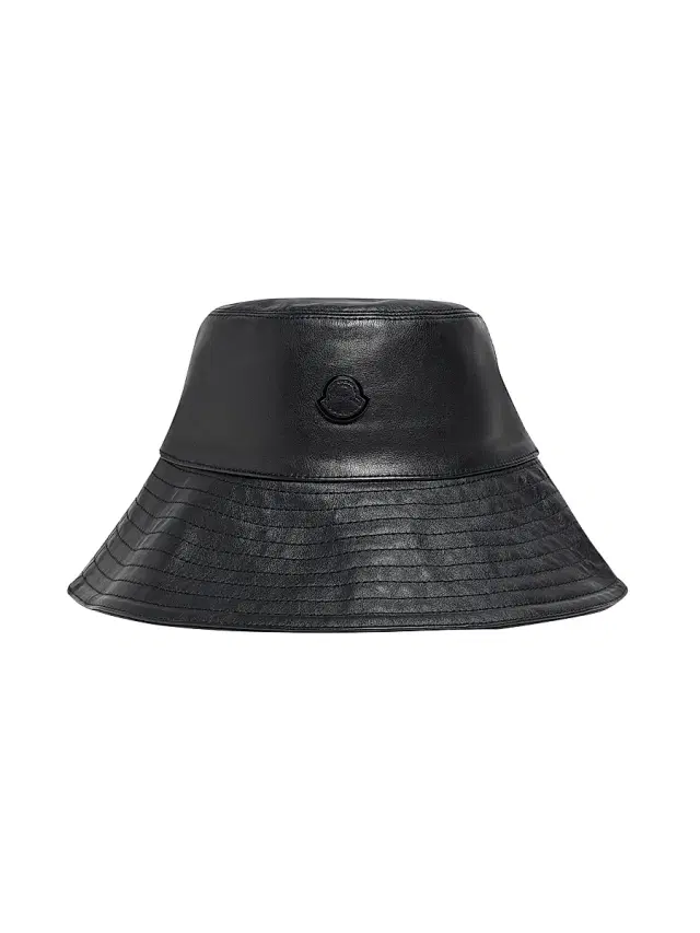 Moncler Genius Women's Moncler x EE72 by Edward Enninful Hat in Leather - Black