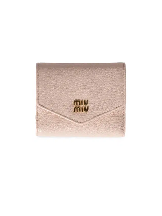 Miu Miu Women's  Leather Wallet - Pink