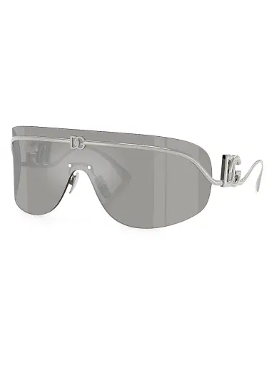 Dolce & Gabbana Women's DG2320 Pillow Sunglasses - Silver Grey | Thumbnail 2 Dolce & Gabbana Women's DG2320 Pillow Sunglasses - Silver Grey | Thumbnail 2