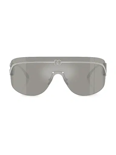 Dolce & Gabbana Women's DG2320 Pillow Sunglasses - Silver Grey | Thumbnail 1 Dolce & Gabbana Women's DG2320 Pillow Sunglasses - Silver Grey | Thumbnail 1