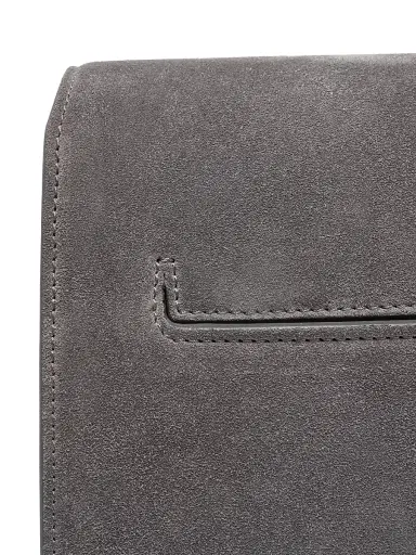 TOM FORD Women's Tara Suede Crossbody Bag - Grey | Thumbnail 8 TOM FORD Women's Tara Suede Crossbody Bag - Grey | Thumbnail 8