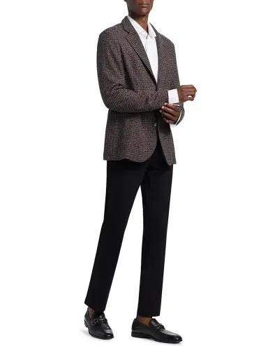 Emporio Armani Men's Slim-Fit Straight-Leg Jeans - Black - Size 34 | Thumbnail 2