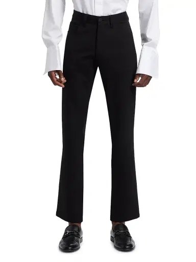 Emporio Armani Men's Slim-Fit Straight-Leg Jeans - Black - Size 34 | Thumbnail 3