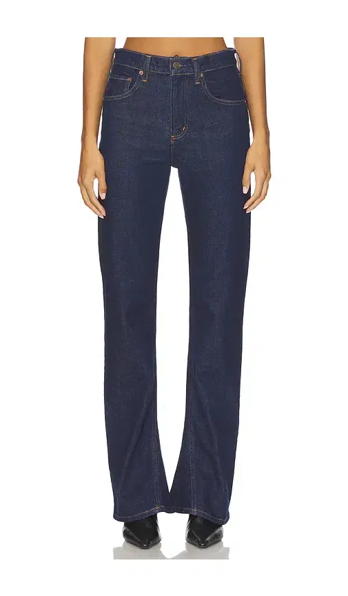 AGOLDE Mid Rise Kick Boot Jeans