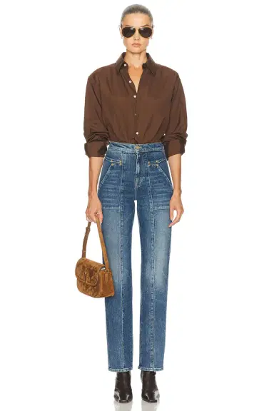 MOTHER The Riveting Rambler Zip Sneak Jeans | Thumbnail 7 MOTHER The Riveting Rambler Zip Sneak Jeans | Thumbnail 7