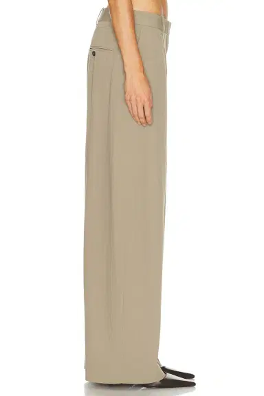 Toteme Wide Fluid Trouser | Thumbnail 3 Toteme Wide Fluid Trouser | Thumbnail 3