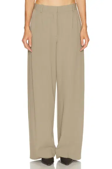 Toteme Wide Fluid Trouser | Thumbnail 1 Toteme Wide Fluid Trouser | Thumbnail 1