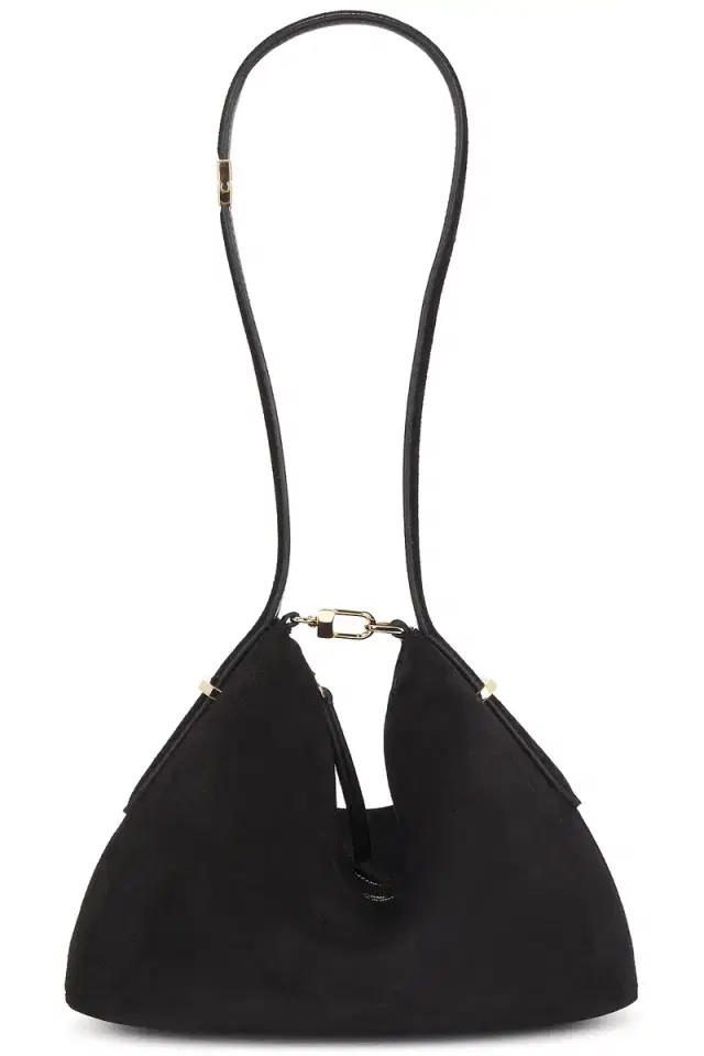 Toteme Suede Scoop Wristlet Bag