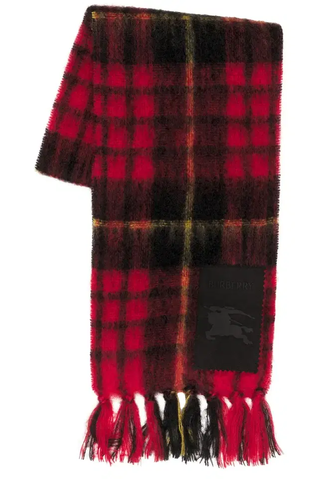 Burberry Tartan Check Mohair Scarf