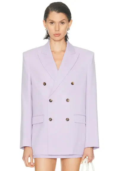 Wardrobe.NYC Double Breasted Blazer | Thumbnail 1 Wardrobe.NYC Double Breasted Blazer | Thumbnail 1