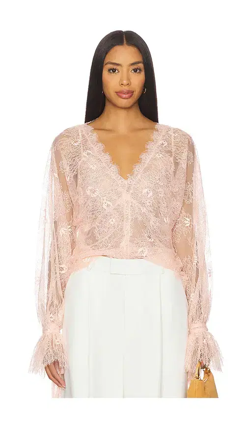LoveShackFancy Kath Top