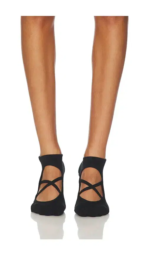 WellBeing + BeingWell Ballet Ankle Grip Sock