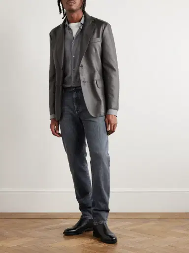 Zegna Roccia Slim-Fit Jeans - Men | Thumbnail 2 Zegna Roccia Slim-Fit Jeans - Men | Thumbnail 2