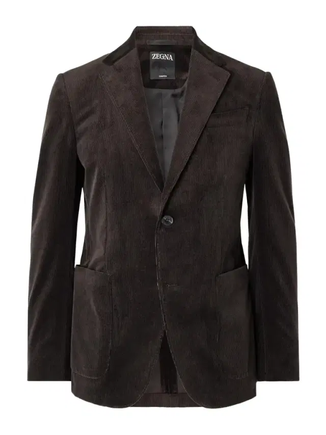 Zegna Cotton-Blend Corduroy Blazer - Men