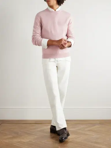 Zegna Slim-Fit Oasi Cashmere Sweater - Men | Thumbnail 2 Zegna Slim-Fit Oasi Cashmere Sweater - Men | Thumbnail 2
