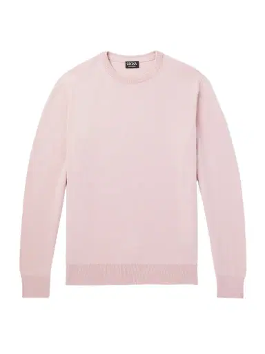 Zegna Slim-Fit Oasi Cashmere Sweater - Men | Thumbnail 1 Zegna Slim-Fit Oasi Cashmere Sweater - Men | Thumbnail 1
