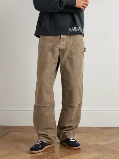 Maison Margiela Replica Leather and Suede Sneakers - Men | Thumbnail 2 Maison Margiela Replica Leather and Suede Sneakers - Men | Thumbnail 2