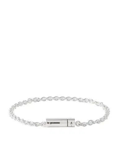 LE GRAMME 11g Recycled Sterling Silver Chain Bracelet - Men | Thumbnail 1 LE GRAMME 11g Recycled Sterling Silver Chain Bracelet - Men | Thumbnail 1