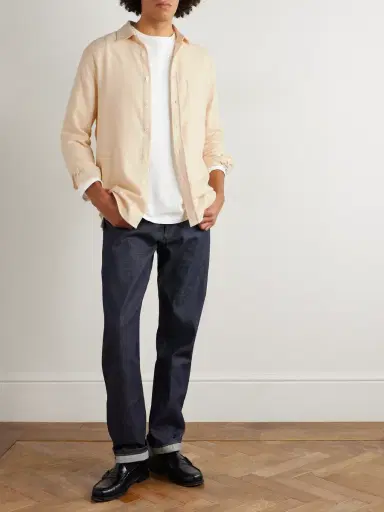 Portuguese Flannel Teca Cotton Shirt - Men | Thumbnail 2 Portuguese Flannel Teca Cotton Shirt - Men | Thumbnail 2