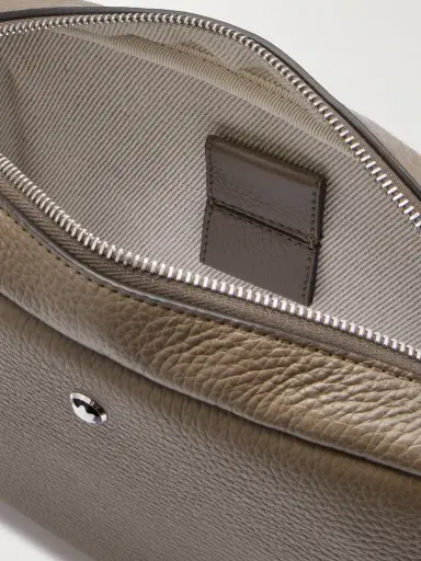Montblanc Full-Grain Leather Messenger Bag - Men | Thumbnail 5 Montblanc Full-Grain Leather Messenger Bag - Men | Thumbnail 5