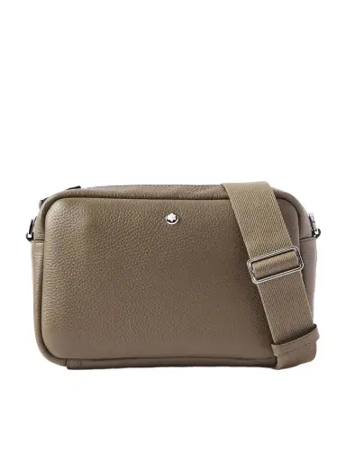 Montblanc Full-Grain Leather Messenger Bag - Men | Thumbnail 1 Montblanc Full-Grain Leather Messenger Bag - Men | Thumbnail 1