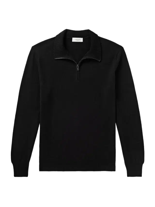 Cashmere Half-Zip Sweater - Men