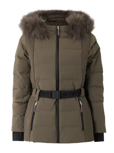 Yves Salomon Belted Shell Down Ski Jacket | Thumbnail 1 Yves Salomon Belted Shell Down Ski Jacket | Thumbnail 1