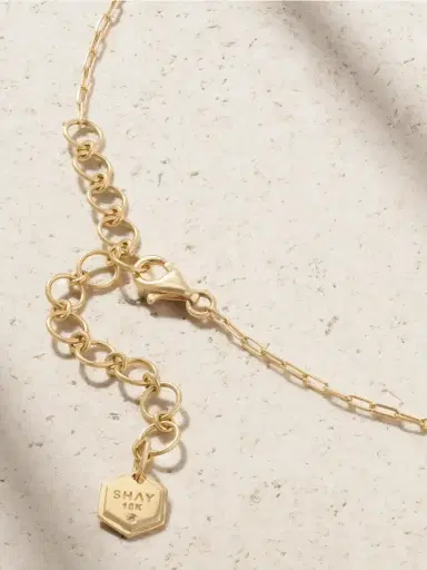 SHAY Illusion 18-karat Gold Diamond Necklace | Thumbnail 3