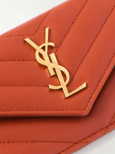Saint Laurent Cassandre Matelassé Leather Wallet | Thumbnail 4
