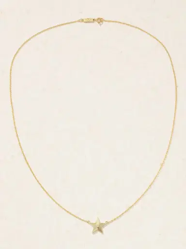 Jennifer Meyer Mini 70s Star 18-karat Gold Diamond Necklace | Thumbnail 4 Jennifer Meyer Mini 70s Star 18-karat Gold Diamond Necklace | Thumbnail 4