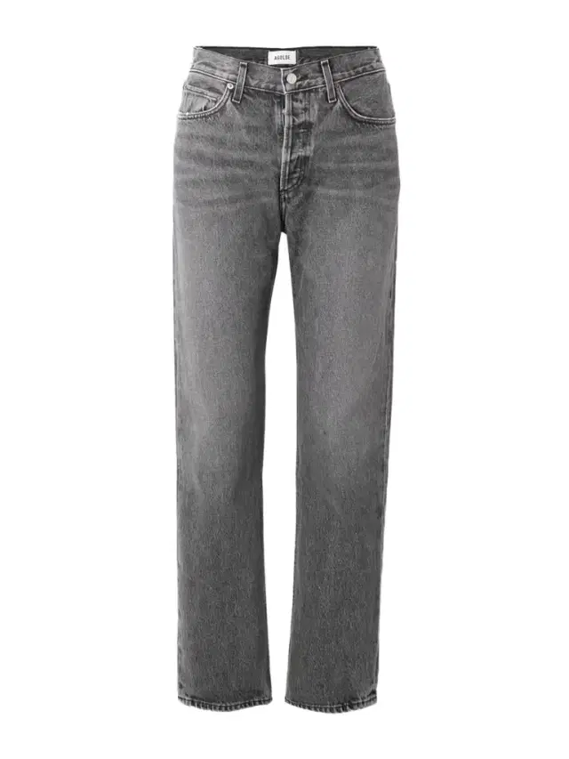 '90s Pinch Waist High-rise Straight-leg Organic Jeans