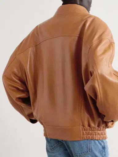Saint Laurent Leather Jacket | Thumbnail 4