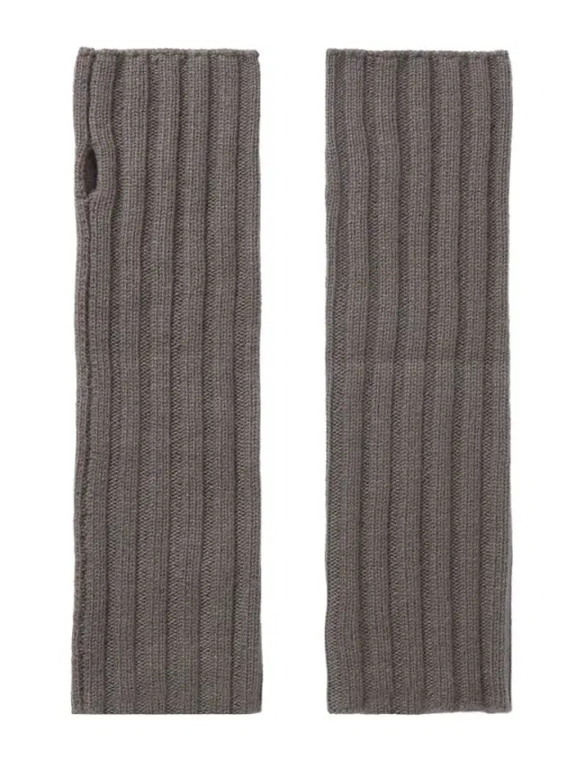 Ribbed Cashmere Wrist Warmers