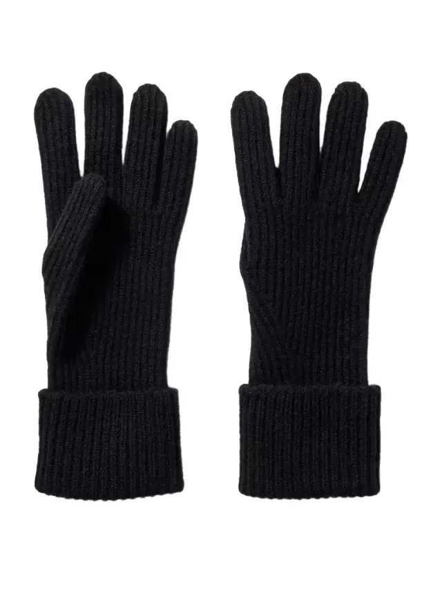 Juliann Ribbed Cashmere Gloves