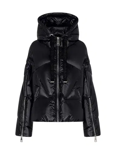 KhrisJoy Women's Iconic Milano Down Puffer Jacket - Black - Size 8 | Thumbnail 1 KhrisJoy Women's Iconic Milano Down Puffer Jacket - Black - Size 8 | Thumbnail 1