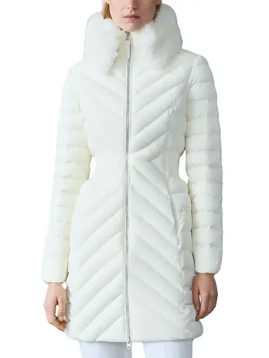 Mackage Women's Lyris Shearling-Trim Down Coat | Thumbnail 2 Mackage Women's Lyris Shearling-Trim Down Coat | Thumbnail 2