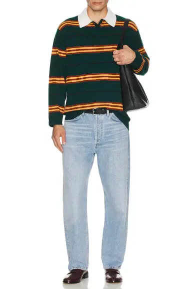 Guest In Residence Striped Rubgy Top | Thumbnail 6