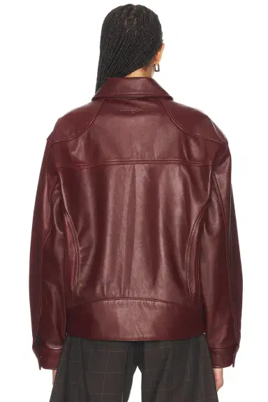 Mimchik Leather Tall Boy Jacket | Thumbnail 4
