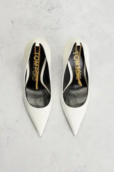 Tom Ford TOM FORD Patent Leather Chain Pump 105 | Thumbnail 4 Tom Ford TOM FORD Patent Leather Chain Pump 105 | Thumbnail 4