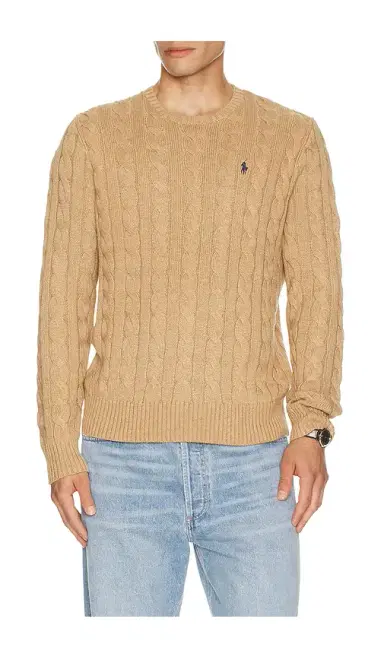 Polo Ralph Lauren Cable Knit Crewneck Sweater | Thumbnail 1