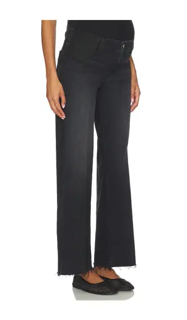 PAIGE Anessa Maternity Wide Leg Jeans | Thumbnail 2 PAIGE Anessa Maternity Wide Leg Jeans | Thumbnail 2