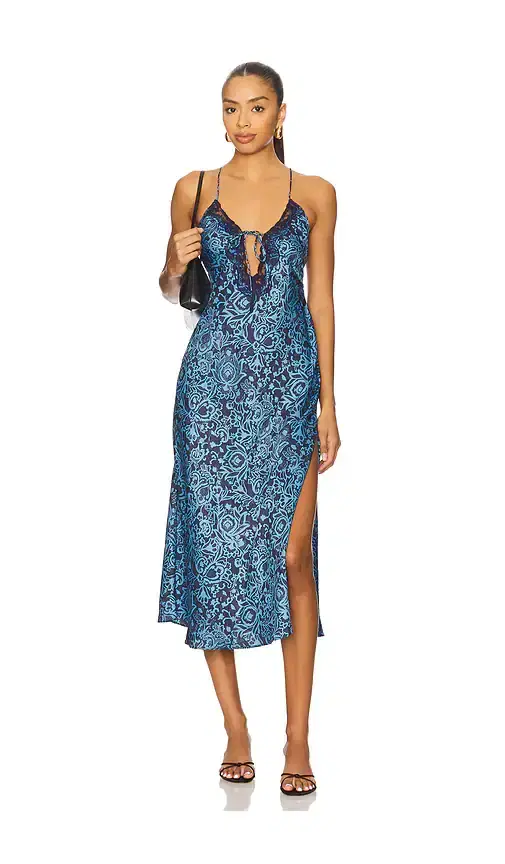 Free People Someone Like You Midi Slip Dress