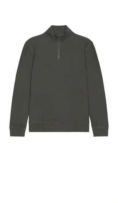 Faherty Textured Knit Quarter Zip Sweater | Thumbnail 1 Faherty Textured Knit Quarter Zip Sweater | Thumbnail 1