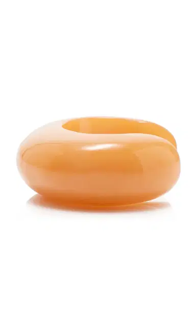 Lizzie Fortunato Arc Cuff In Tangerine | Thumbnail 5