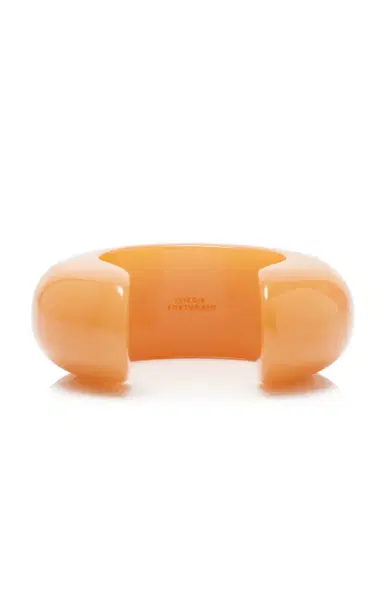 Lizzie Fortunato Arc Cuff In Tangerine | Thumbnail 6