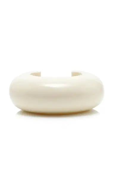Lizzie Fortunato Arc Cuff In Alabaster | Thumbnail 10