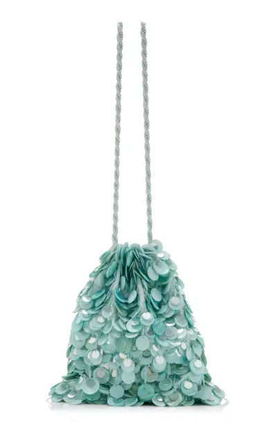 Lizzie Fortunato Gala Sequined Mother of Pearl Bag | Thumbnail 6